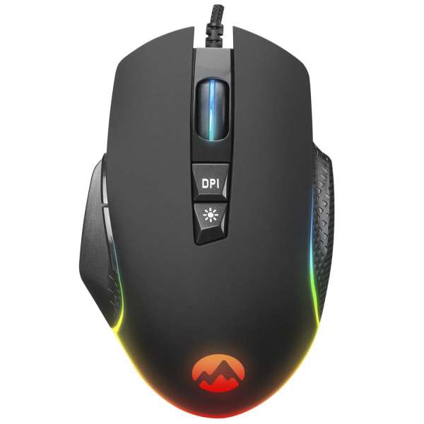 Everest RAGE-X2 RGB Gaming Optical Mouse Black