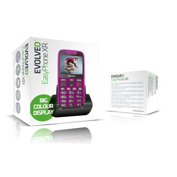 Evolveo EasyPhone EP-601 XR Pink