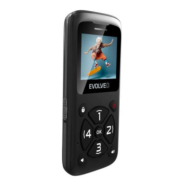 Evolveo EasyPhone ID EP-400 Black