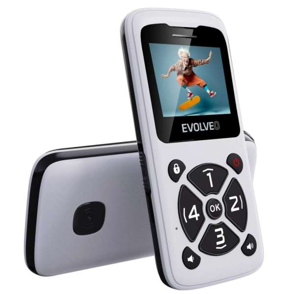 Evolveo EasyPhone ID EP-400 White