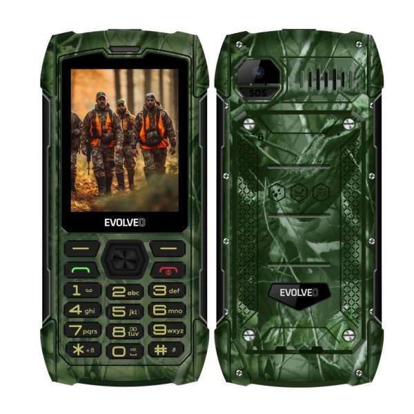 Evolveo Strongphone H1 DualSIM Hunting Camouflage