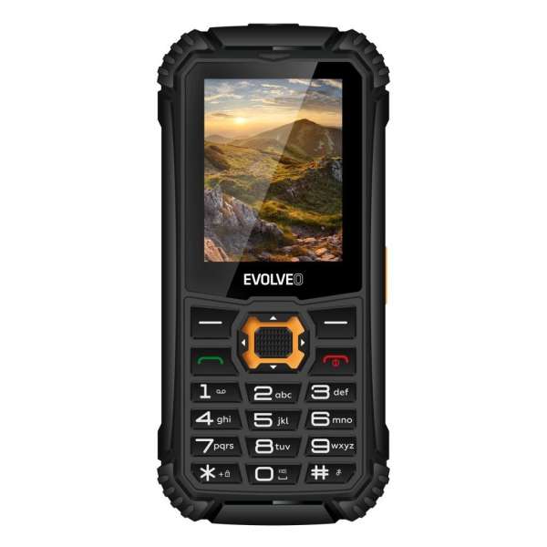 Evolveo StrongPhone Q1 DualSIM Black/Orange