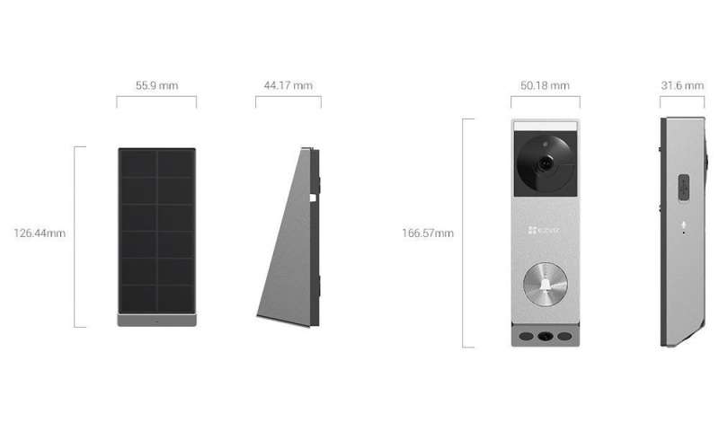 Ezviz EP3X Pro Battery Powered Video Doorbell