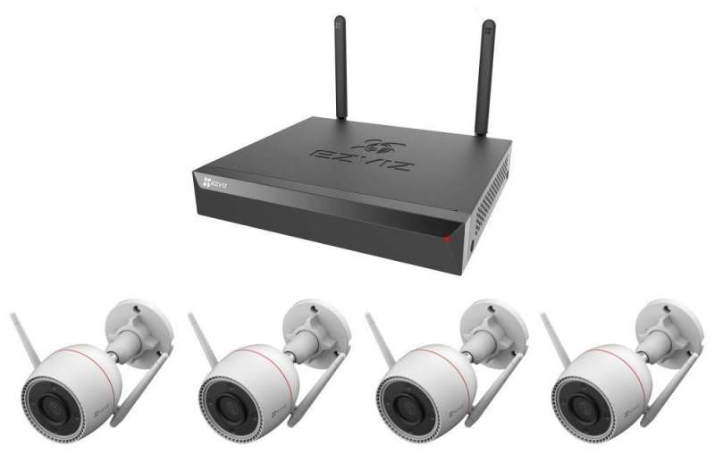 Ezviz H3c 2K⁺ Camera + X5S NVR Kit Smart Wi-Fi Camera Security System Ezviz H3c 2K⁺ Camera + X5S NVR Kit Smart Wi-Fi Camera Security System