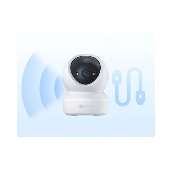 Ezviz H6c G1 2K Next-Generation Pan & Tilt Wi-Fi Smart Home Indoor Camera