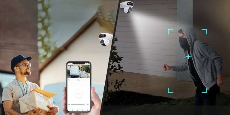 Ezviz H90 2K Dual-Lens Pan & Tilt Wi-Fi Camera