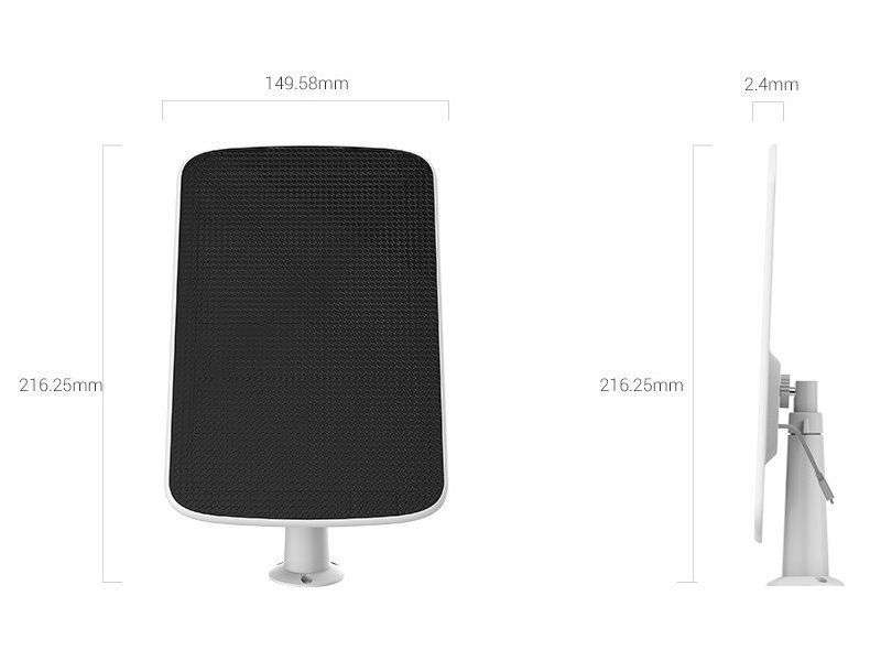 Ezviz HB8 IP Camera + Solar Panel Smart Home Battery Camera Kit