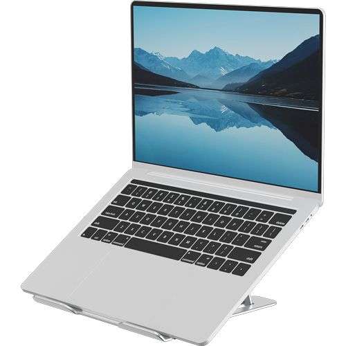 Fellowes Alumia Portable Laptop Stand Silver