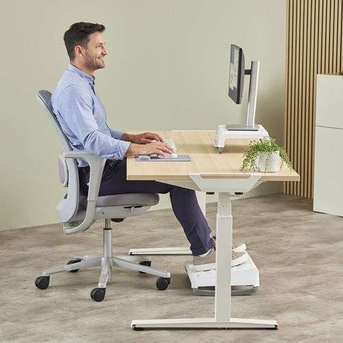 Fellowes Breyta Keyboard Wrist Rest Grey