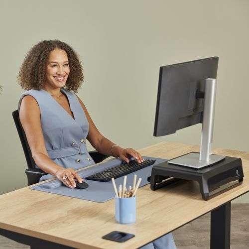 Fellowes Breyta Keyboard Wrist Rest Marine