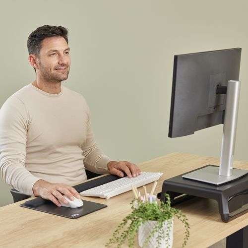 Fellowes Breyta XL Wrist Rest Egérpad Black