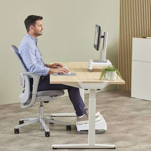 Fellowes Breyta XL Wrist Rest Egérpad Grey