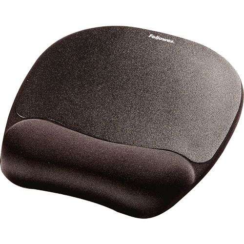 Fellowes Memory Foam Wrist Rest Egérpad Black