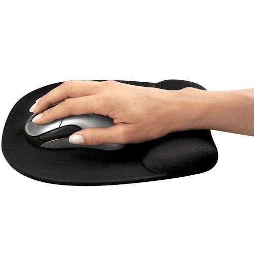 Fellowes Memory Foam Wrist Rest Egérpad Black