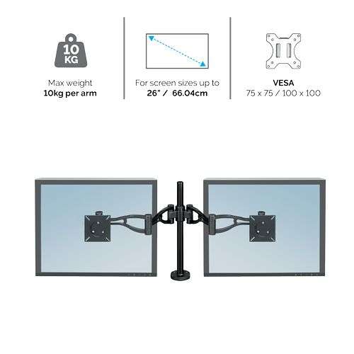 Fellowes Vista Dual Monitor Arm