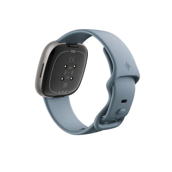 Fitbit Versa 4 Waterfall Blue/Platinum Aluminum Fitbit Versa 4 Waterfall Blue/Platinum Aluminum