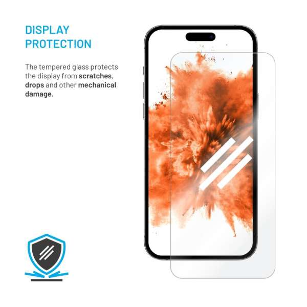 FIXED 2,5D edzett üveg, Apple iPhone 17 Pro Max készülékhez, 2drb