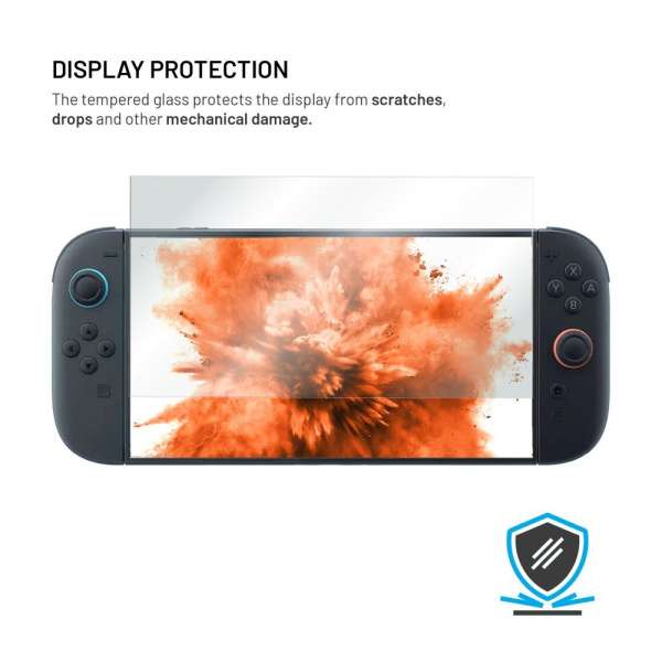 FIXED 2,5D edzett üveg Nintendo Switch 2 készülékhez