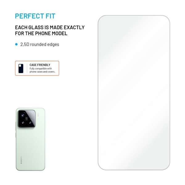 FIXED 2,5D edzett üveg Xiaomi 15T telefonhoz