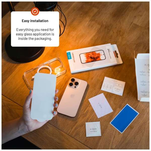 FIXED 2,5D edzett üveg Xiaomi 15T telefonhoz