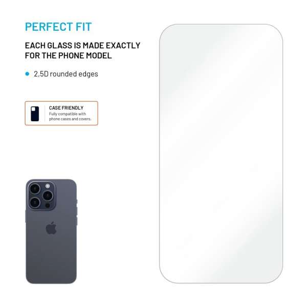 FIXED 2,5D-s edzett üvegfólia Nothing Phone (3a) 5G/Pro 5G telefonhoz