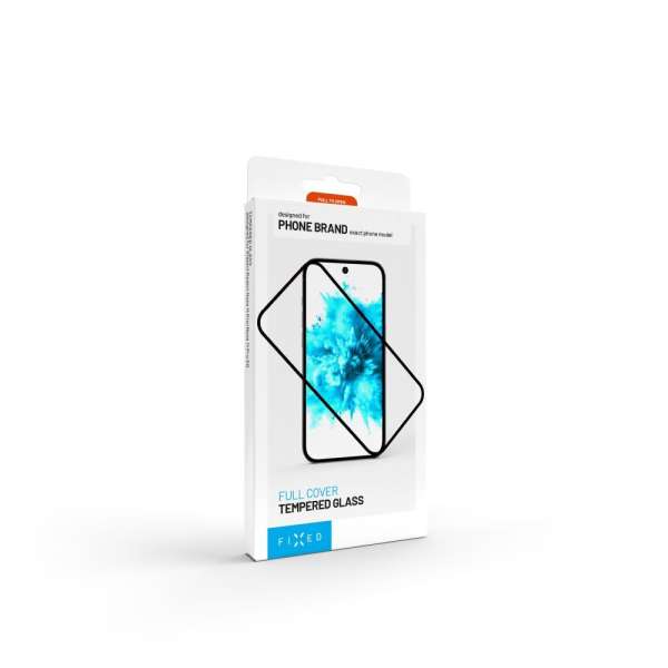 FIXED 2,5D teljes képernyőt védő edzett üveg Samsung Galaxy S25 Edge 5G készülékhez, fekete