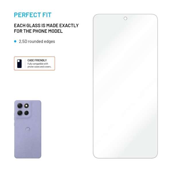 FIXED 2,5D Tempered Glass for Motorola Moto G86 5G/Power 2pcs