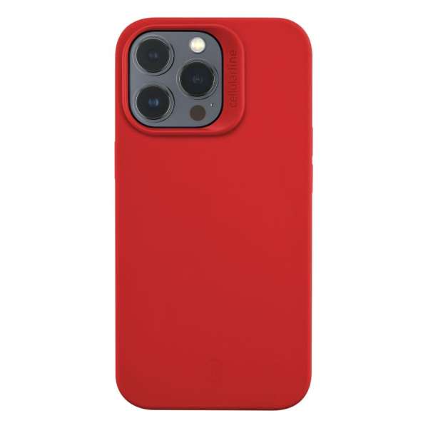 Cellularline Sensation protective silicone cover for Apple iPhone 14 PRO, red