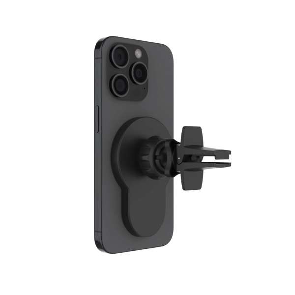 FIXED MagClick 2 autós tartó wireless töltővel 15W, fekete