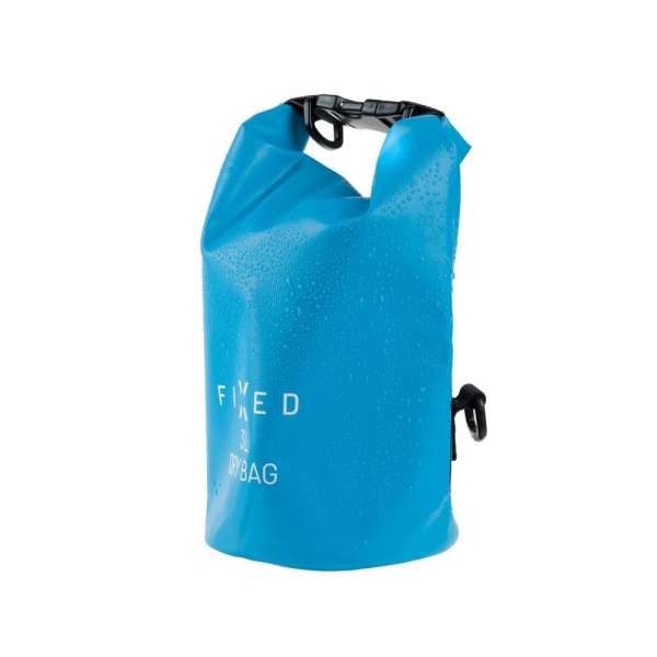 FIXED vízhatlan táska, 3 l, kék