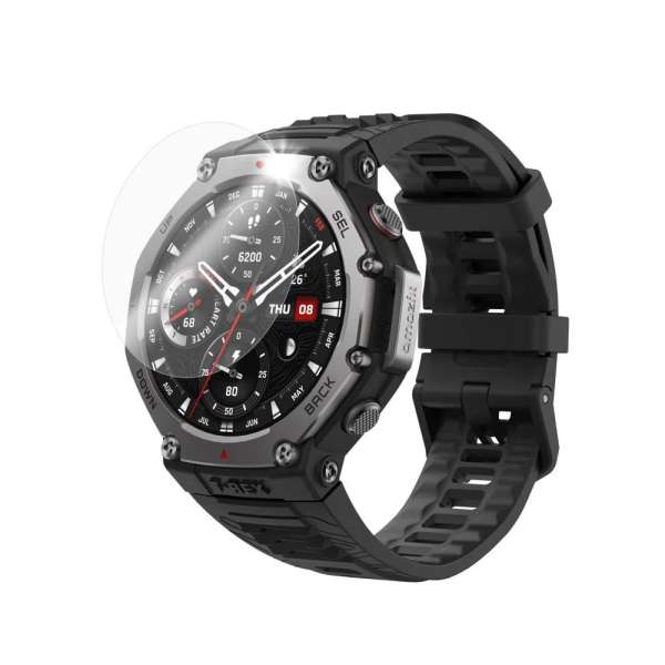 FIXED edzett üveg kijelzővédő fólia Amazfit T-Rex 3 átlátszó