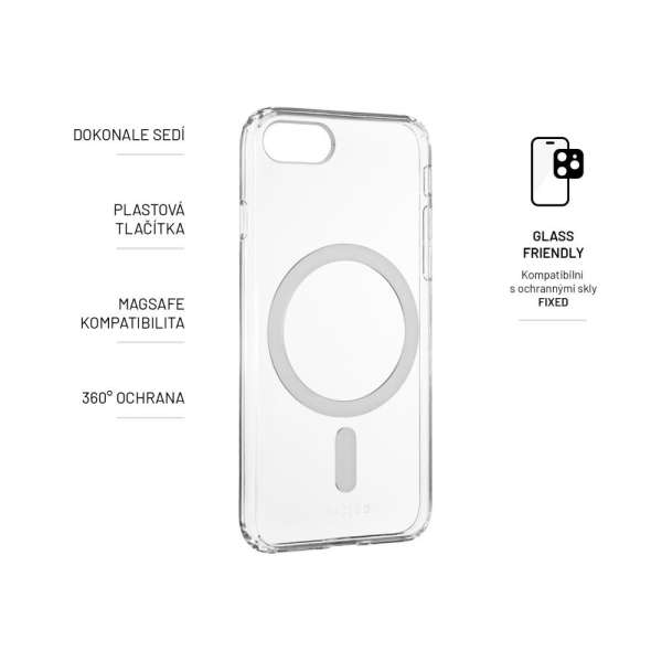 FIXED MagPure for Apple iPhone 7/8/SE (2020/2022), clear