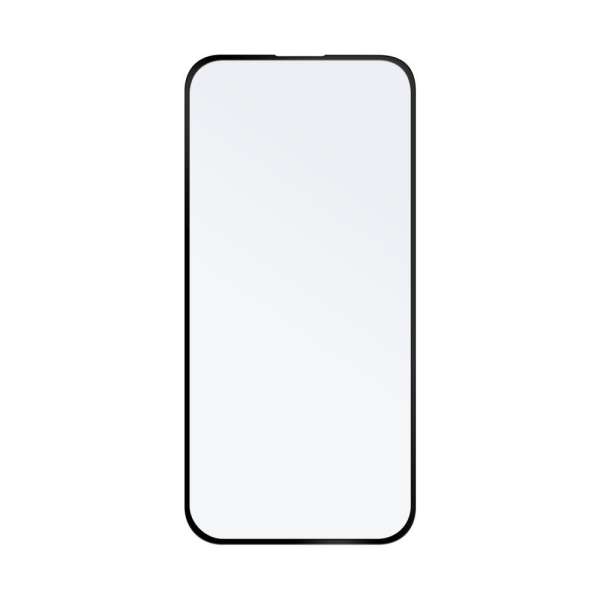 FIXED FIXED teljes kijelzőt fedő 2,5D edzett üvegfólia Apple iPhone 16 Plus, fekete
