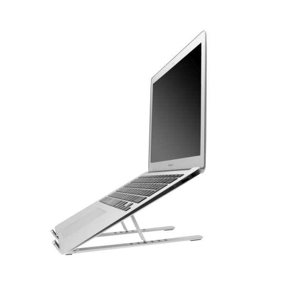 FIXED összecsukható notebook és tablet tartó aluminium Silver