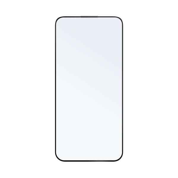FIXED teljes képernyővédő edzett üvegből, 2.5D technológia, iPhone 15-höz, fekete