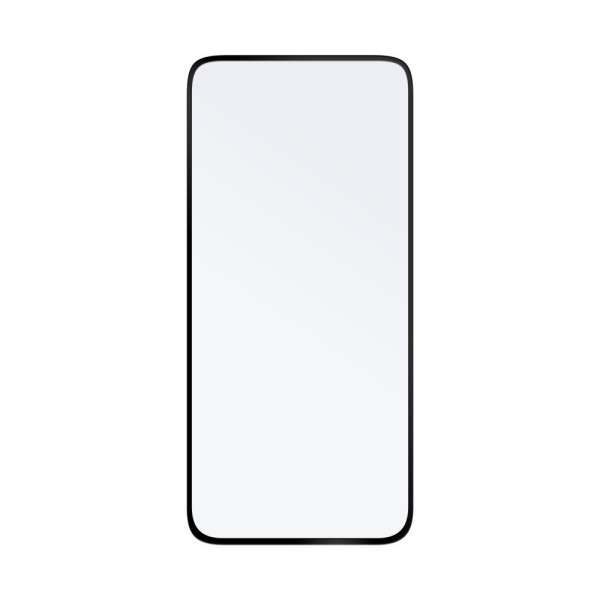 FIXED Teljes képernyős 2,5D-s edzett üvegfólia a Google Pixel 8a-hoz , fekete keret, FIXGFA-1348-BK