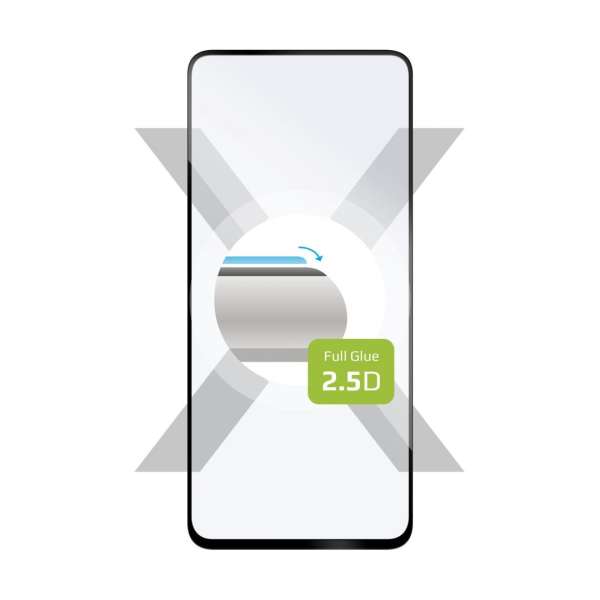 FIXED Full Cover 2,5D Üvegfólia Realme GT Neo 2T, Fekete
