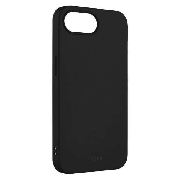 FIXED gumírozott telefontok Story Apple iPhone 16e, fekete