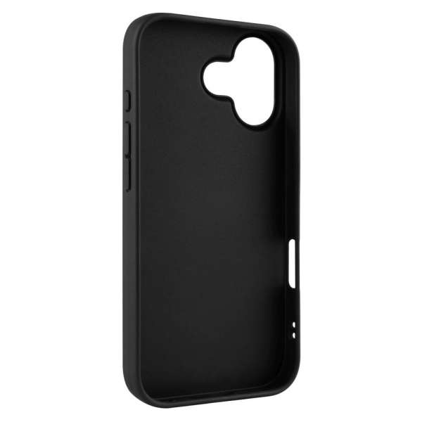 FIXED Gumírozott telefontok Story Apple iPhone 17 telefonhoz, fekete