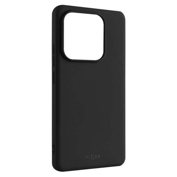 FIXED Gumírozott telefontok Story Xiaomi Redmi Note 14 5G telefonhoz, fekete