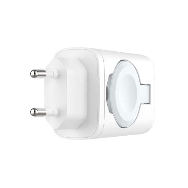 FIXED Hálózati aljzat utazó adapter 33W, fehér