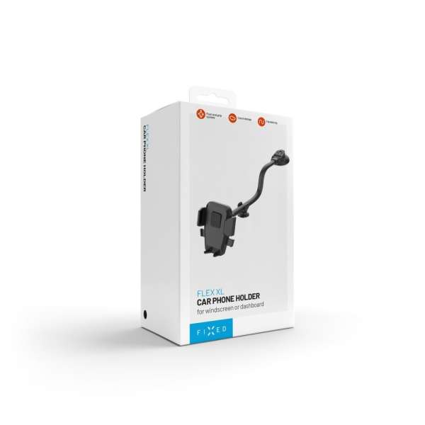 FIXED Iconiq Flex XL univerzális autós tartó, fekete