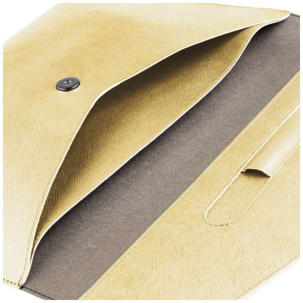 FIXED kézi táska laptophoz 15,3", világos sárga