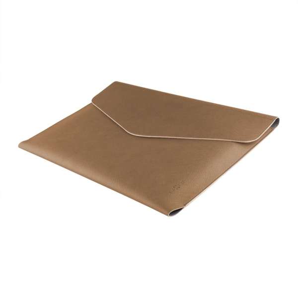 FIXED kézi táska laptophoz és tablethez 13", kávé