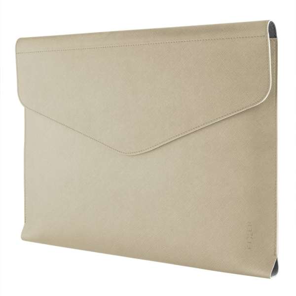 FIXED kézi táska laptophoz és tablethez 13", krémszínű