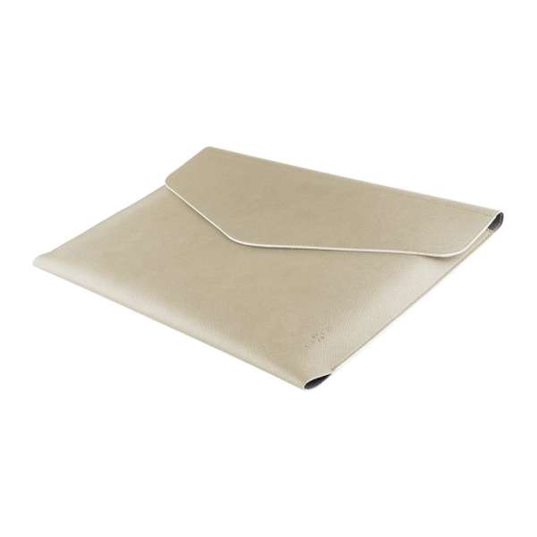FIXED kézi táska laptophoz és tablethez 13", krémszínű