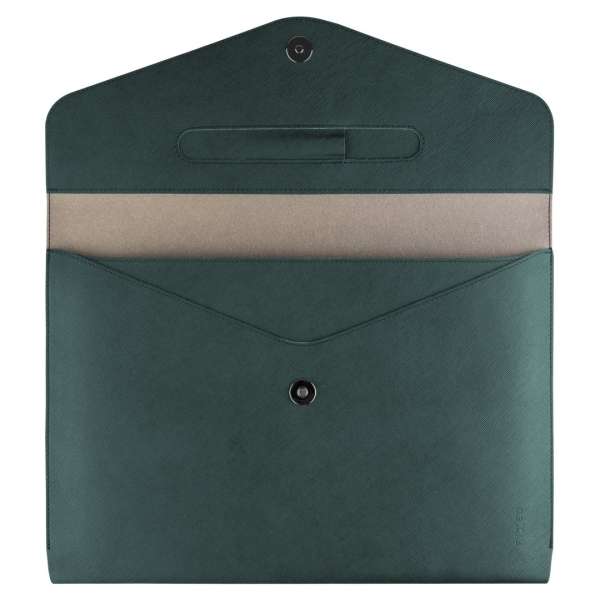 FIXED kézi táska laptophoz és tablethez 13" sötétzöld