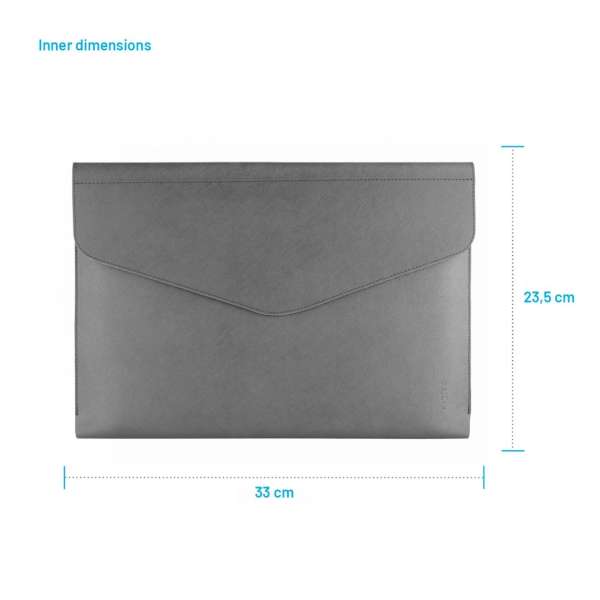 FIXED kézi táska laptophoz és tablethez 13", szürke