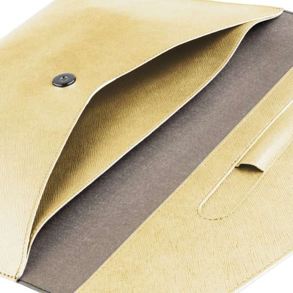 FIXED kézi táska laptophoz és tablethez 13", világos sárga