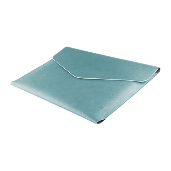 FIXED kézi táska laptophoz és tablethez 13", világos türkiz